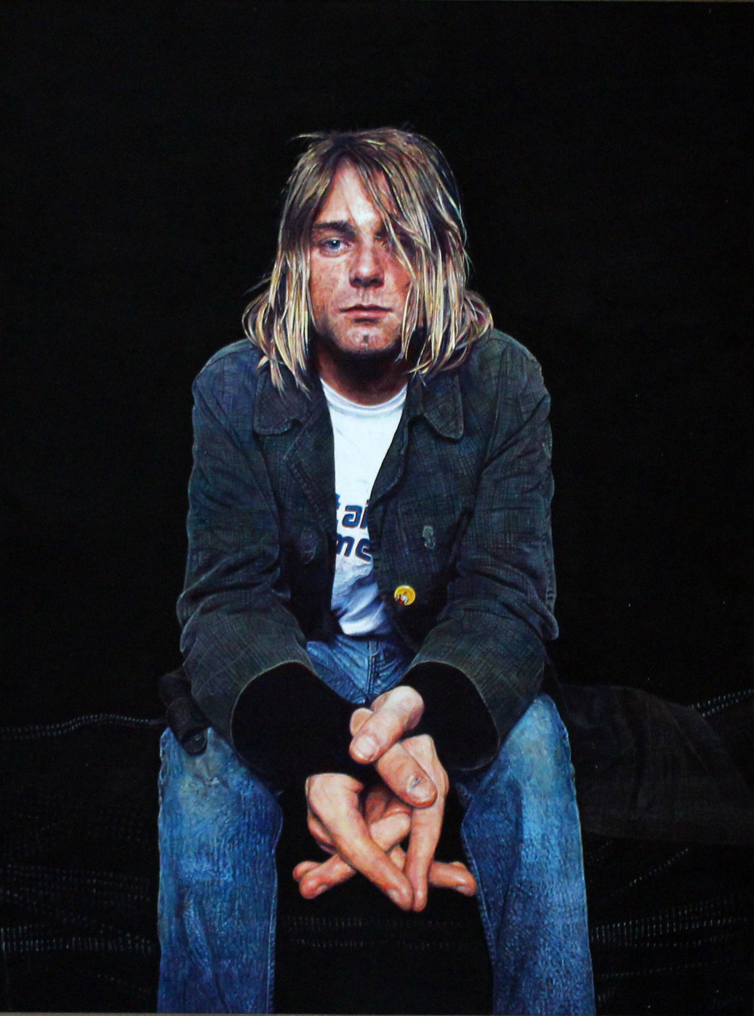 James Earley Kurt Cobain Painting Portrait