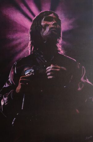Ian Brown oil painting by James Earley